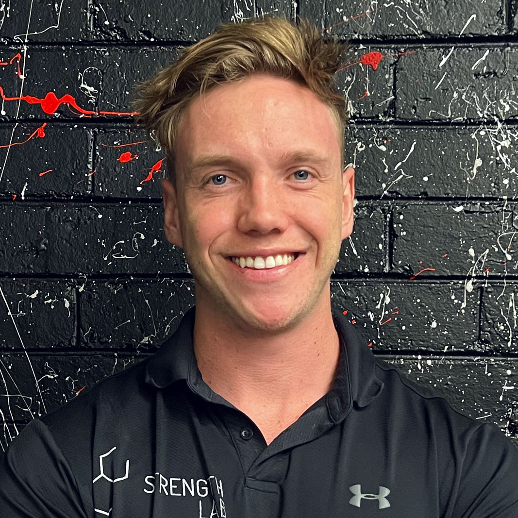 Headshot of Dylan Lindsay, Strength Lab personal trainer in Melbourne