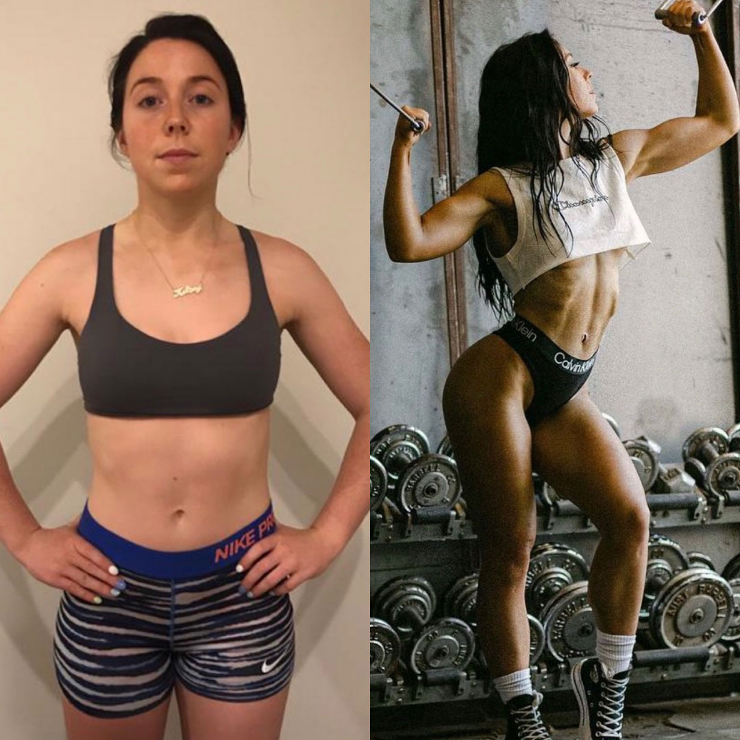 Strength Lab coaching — Kelsey’s body transformation results