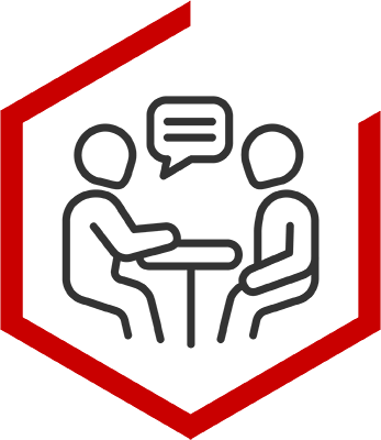 Icon representing initial consultation at Strength Lab