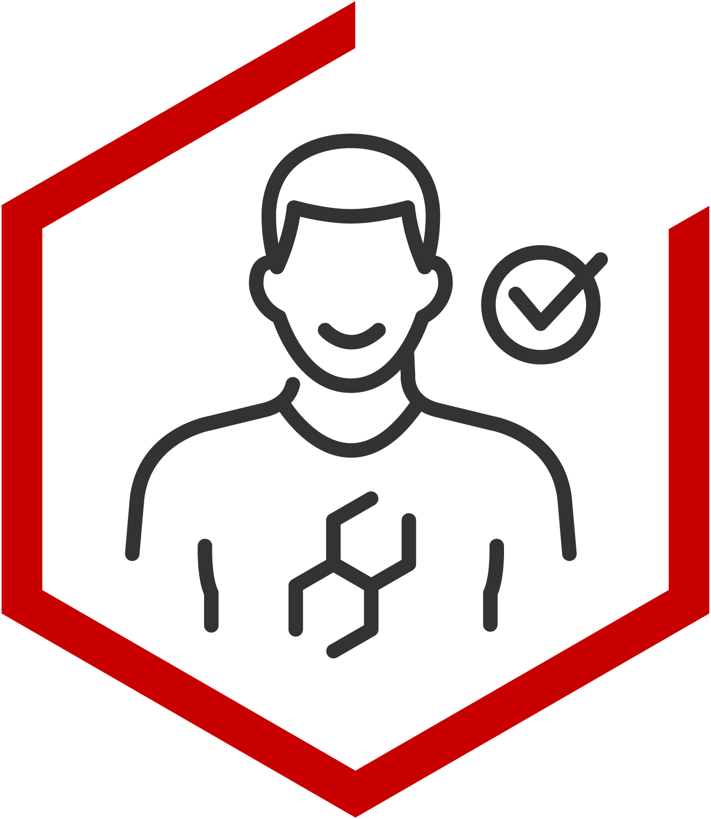 Icon representing full support and accountability at Strength Lab