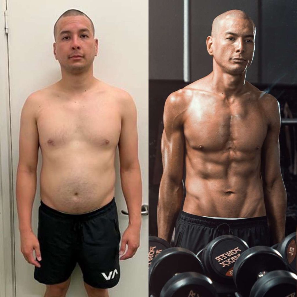 Tuka's before and after results